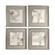 Uttermost Divination Abstract Art Set/4 (85|41583)
