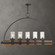 Uttermost Atwood 5 Light Rustic Linear Chandelier (85|21328)