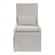 Uttermost Coley White Linen Armless Chair (85|23493)