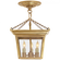 Cornice Semi-Flush Lantern (279|SL 5870HAB)