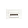 LED STEP LGT 120V RECT SCOOP TL 3000K (16|WL-LED100TR-C-WT)