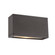 RUBIX OUTDR REC DOUBLE WALL 30W BRONZE (16|WS-W2510-BZ)