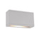 RUBIX OUTDR REC DOUBLE WALL 30W WHITE (16|WS-W2510-WT)