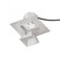 Aether Square Invisible Trim with LED Light Engine (16|R3ASDL-F840-WT)