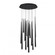 Cascade Multilight Pendant Light (3612|PD-41715R-BK)