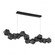 RIDDLE 64IN 13LGT LINEAR PENDANT 3000K (3612|PD-62864-BK)