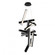 CHAOS 49IN VERTICAL LINEAR PENDANT 3000K (3612|PD-64849-BK)