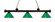3 Light Billiard (276|200-3BRZ-PGR)