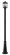 1 Light Outdoor Post Mounted Fixture (276|531PHMR-519P-BK)