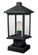 1 Light Outdoor Pier Mounted Fixture (276|531PHMS-SQPM-BK)