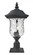 3 Light Outdoor Pier Mounted Fixture (276|533PHB-533PM-BK)