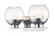 2 Light Vanity (276|1924-2V-CH-LED)