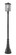 3 Light Outdoor Post Mounted Fixture (276|554PHXLR-564P-BK)