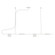 4-Light LED Linear Pendant (107|2884.03)