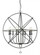 10 Light Chandelier (276|458-36MB)