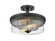 2 Light Semi Flush Mount (276|464SF-MB)