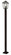 3 Light Outdoor Post Mounted Fixture (276|539PHBS-536P-ORB)