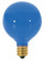 10 Watt G12 1/2 Incandescent; Transparent Blue; 1500 Average rated hours; Candelabra base; 120 Volt (27|S3834)