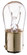 6 Watt S6 Incandescent; Clear; 2500 Average rated hours; 30 Lumens; DC Bay base; 130 Volt (27|S3901)