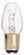 10 Watt C7 Incandescent; Clear; 2500 Average rated hours; 60 Lumens; DC Bay base; 130 Volt (27|S3904)