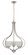 Serene 5 Light Foyer in Brushed Polished Nickel (White Glass) (20|49935-BNK-WG)