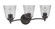 Tyler 3 Light Vanity in Flat Black (20|50203-FB)