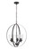 Tyler 3 Light Foyer in Flat Black (20|50233-FB)