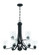 Bolden 9 Light Chandelier in Flat Black (20|50529-FB)