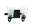 Grace 2 Light Vanity in Espresso (Clear Seeded Glass) (20|41902-ESP-CS)