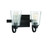Grace 2 Light Vanity in Espresso (Clear Seeded Glass) (20|41902-ESP-CS)