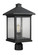1 Light Outdoor Post Mount Fixture (276|531PHBR-ORB)