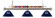 3 Light Billiard (276|170BN-ARDB)