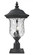 2 Light Outdoor Pier Mounted Fixture (276|533PHM-533PM-BK)