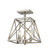 3 Light Semi Flush Mount (276|447SF-AS)