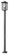 3 Light Outdoor Post Mounted Fixture (276|554PHXLS-536P-BK)