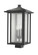 3 Light Outdoor Post Mount Fixture (276|554PHXLS-BK)