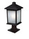 1 Light Outdoor Pier Mounted Fixture (276|507PHB-533PM-BK)