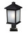 1 Light Outdoor Pier Mounted Fixture (276|507PHB-BK-PM)