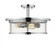 3 Light Semi Flush Mount (276|462SF16-CH)