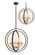 6 Light Chandelier (276|6002-6L-BZGD)