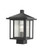 1 Light Outdoor Post Mount Fixture (276|554PHMS-BK)