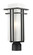 1 Light Outdoor Post Mount Fixture (276|549PHM-BK-R)