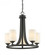 5 Light Chandelier (276|435-5BRZ)