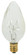 15 Watt F10 Incandescent; Clear; 1500 Average rated hours; 110 Lumens; Candelabra base; 120 Volt; (27|S2760)