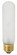 25 Watt T10 Incandescent; Frost; 2000 Average rated hours; 200 Lumens; Medium base; 120 Volt (27|S3251)