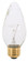 25 Watt F15 Incandescent; Aurora; 1500 Average rated hours; 165 Lumens; Medium base; 120 Volt (27|S3365)