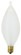 25 Watt C11 Incandescent; Spun White; 4000 Average rated hours; 160 Lumens; Candelabra base; 120 (27|S3403)