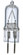 100 Watt; Halogen; T4; Clear; 2000 Average rated hours; 1700 Lumens; Bi Pin GY6.35 base; 120 Volt; (27|S3419)