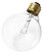 40 Watt G25 Incandescent; Clear; 2500 Average rated hours; 300 Lumens; Medium base; 220 Volt (27|A3644)