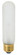 25 Watt T10 Incandescent; Frost; 2000 Average rated hours; 200 Lumens; Medium base; 120 Volt; Carded (27|S3701)